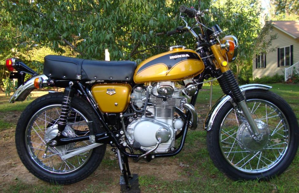 1971 Honda CL350 K3 rcycle.com