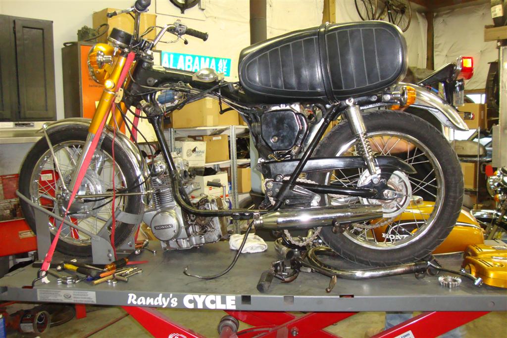 1971 Honda cb350 maintenance #7