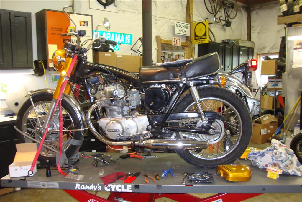 1971 Honda cb350 maintenance #2