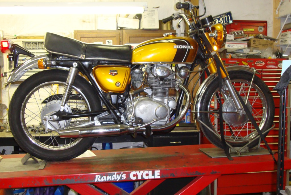 1971 Honda CB350 rcycle.com