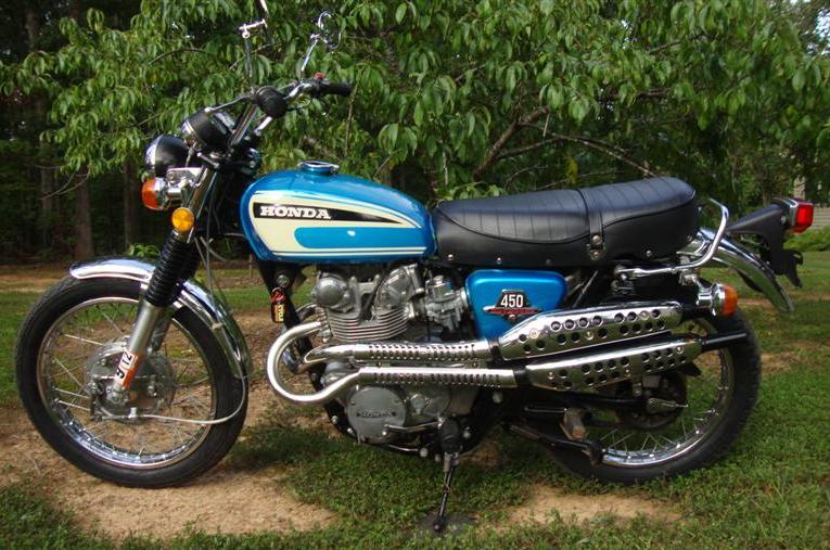 1974 Honda CL 450 K6 Randy's Cycle Service & Restoration