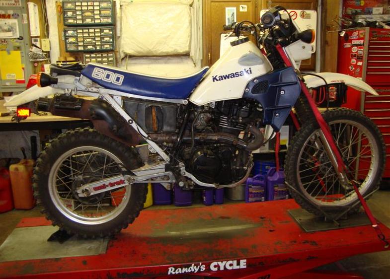 1986 Kawasaki KLR 600 rcycle.com