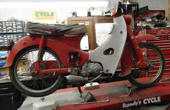 Honda 50 step through hotsell