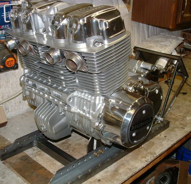 How to rebuild a honda cb750 engine #1