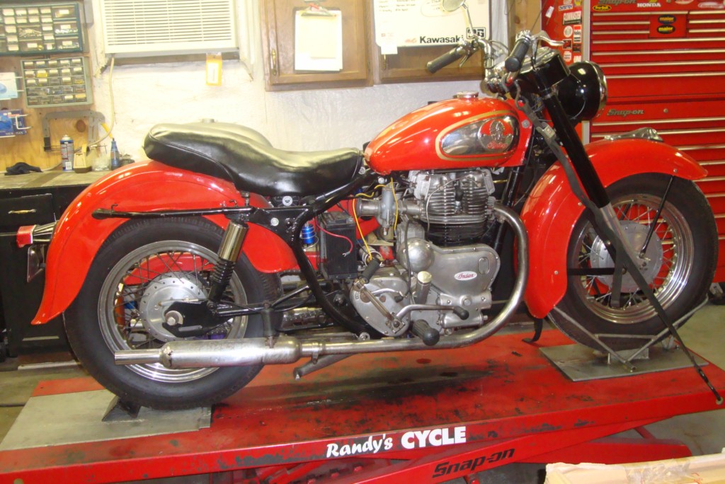 1959 Indian Enfield Chief rcycle.com