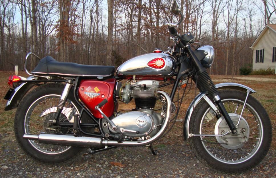 1968 BSA Lightning A65 rcycle.com