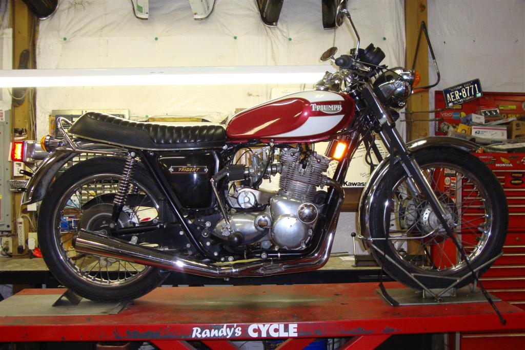 1975 Triumph Trident T160V  rcycle.com