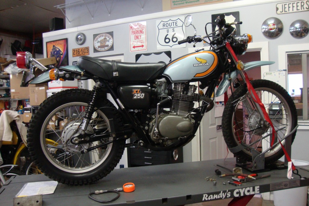 1974 Honda xl250 parts #2