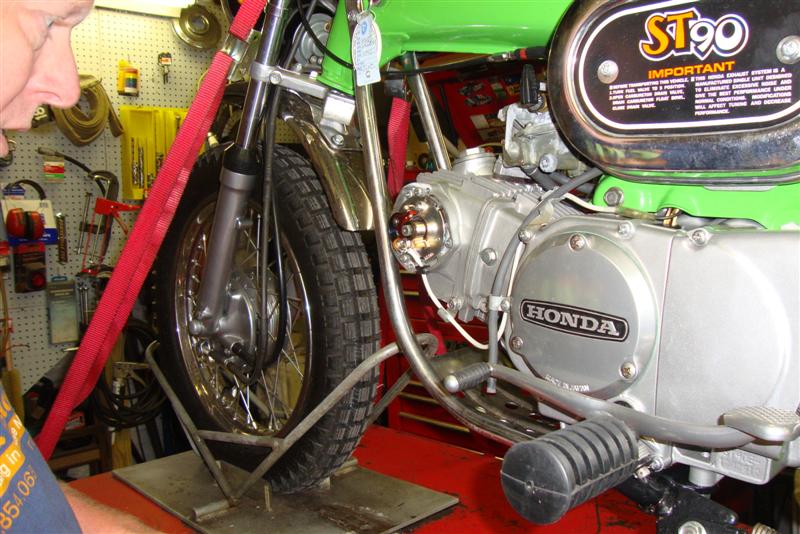 Honda st90 air cleaner #2