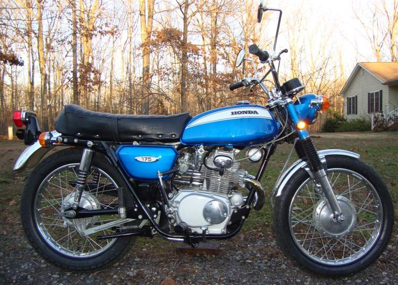 1970 Honda CL175  rcycle.com