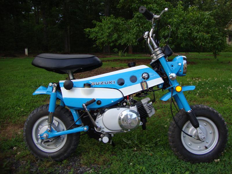 1972 Suzuki Trailhopper MT50 2-stroke by rcycle.com