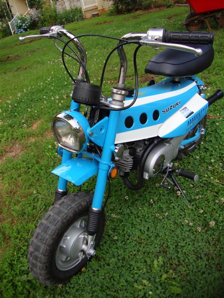 1972 Suzuki Trailhopper MT50 2-stroke by rcycle.com