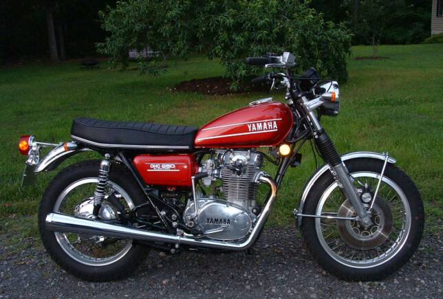 1974 Yamaha TX650 / 750 rcycle.com