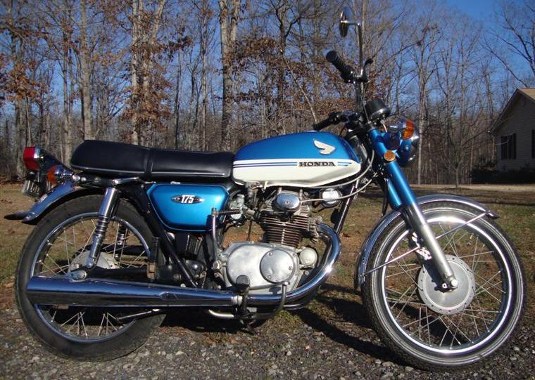1971 Honda CB175 R5 rcycle.com